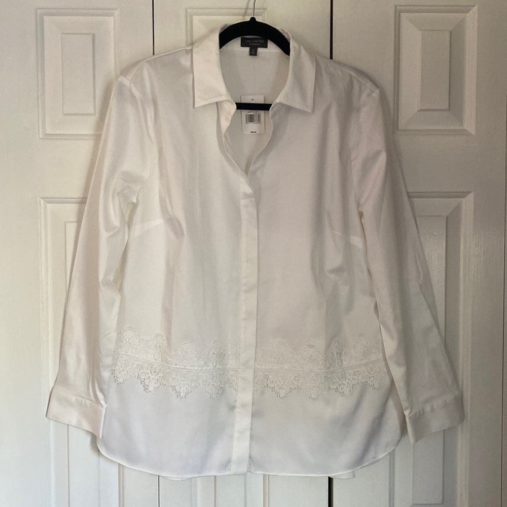 The Limited White Blouse
